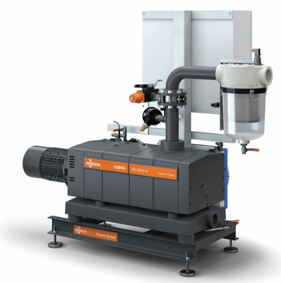 Industrial vacuum equipment used for condenser evacuation and exhausting