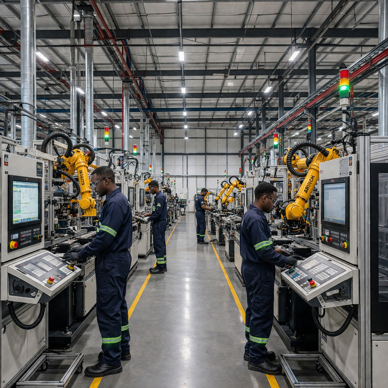 Industrial operations and factory floor systems